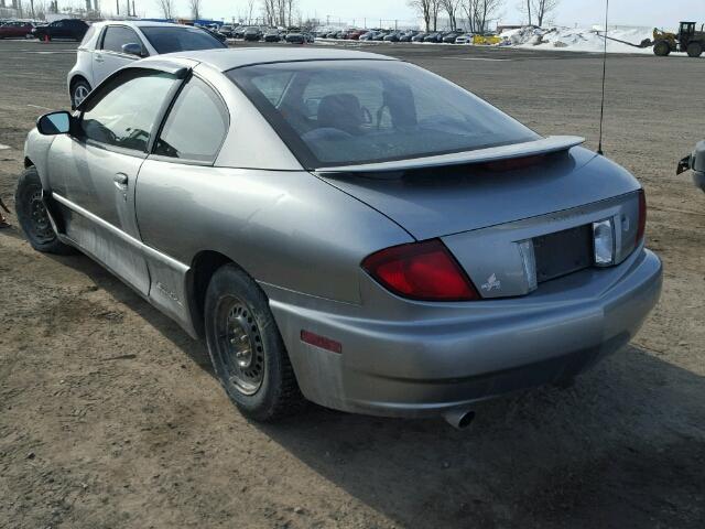 3G2JB12FX4S183819 - 2004 PONTIAC SUNFIRE GRAY photo 3