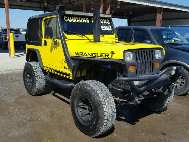 2J4FY19P3NJ502872 - 1992 JEEP WRANGLER / YELLOW photo 1