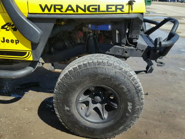 2J4FY19P3NJ502872 - 1992 JEEP WRANGLER / YELLOW photo 10