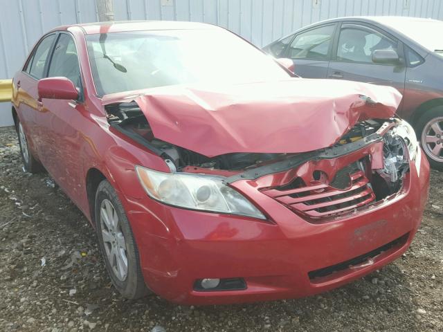 4T1BE46K67U055576 - 2007 TOYOTA CAMRY NEW RED photo 1