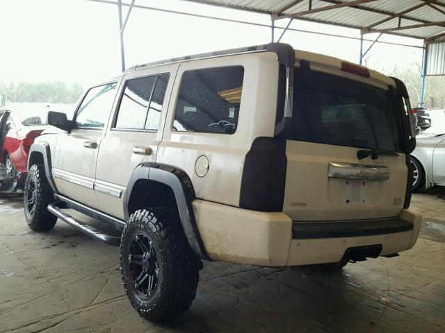 1J8HH58296C226682 - 2006 JEEP COMMANDER WHITE photo 3