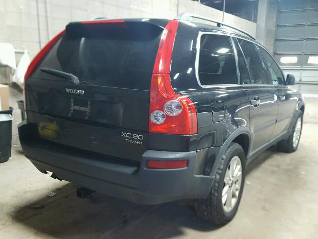 YV1CZ91H441042659 - 2004 VOLVO XC90 T6 BLACK photo 4