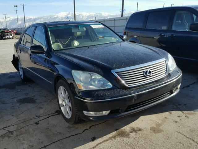 JTHBN36F240138358 - 2004 LEXUS LS 430 BLACK photo 1