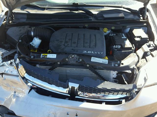 2C4RDGBG1ER102824 - 2014 DODGE GRAND CARA SILVER photo 7