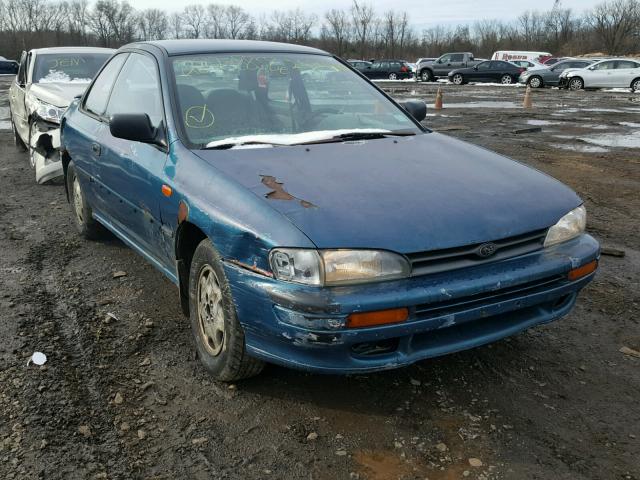 JF1GM6356SH412558 - 1995 SUBARU IMPREZA L BLUE photo 1