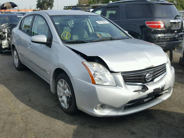 3N1AB6AP9CL735650 - 2012 NISSAN SENTRA 2.0 SILVER photo 1