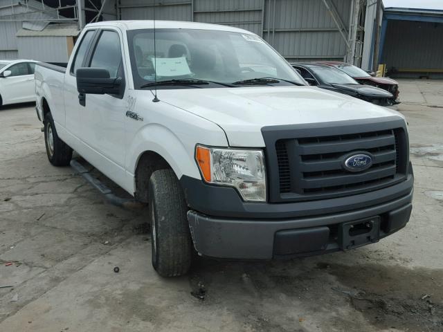 1FTEX1C82AKE05548 - 2010 FORD F150 SUPER WHITE photo 1