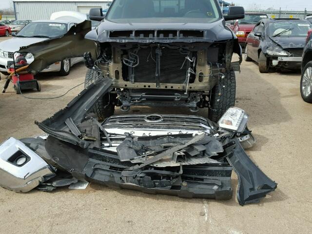 5TFUW5F14GX538022 - 2016 TOYOTA TUNDRA DOU BLACK photo 9