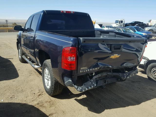 3GCEC13C47G503111 - 2007 CHEVROLET SILVERADO BLUE photo 3