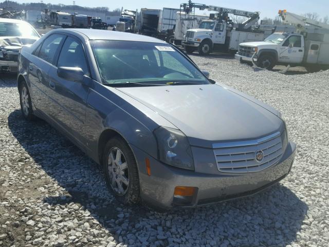 1G6DM57T860182979 - 2006 CADILLAC CTS CHARCOAL photo 1