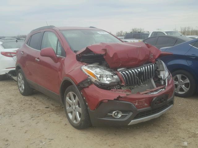 KL4CJDSB1DB202026 - 2013 BUICK ENCORE PRE RED photo 1