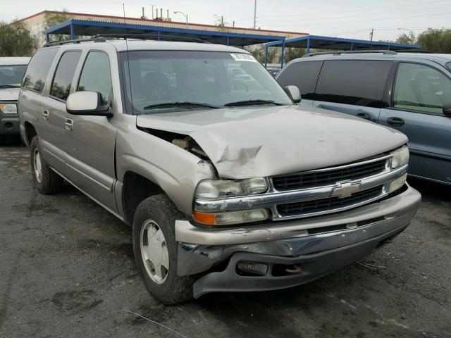 1GNFK16T81J221263 - 2001 CHEVROLET SUBURBAN K GOLD photo 1