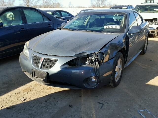 2G2WP552671115170 - 2007 PONTIAC GRAND PRIX GREEN photo 2