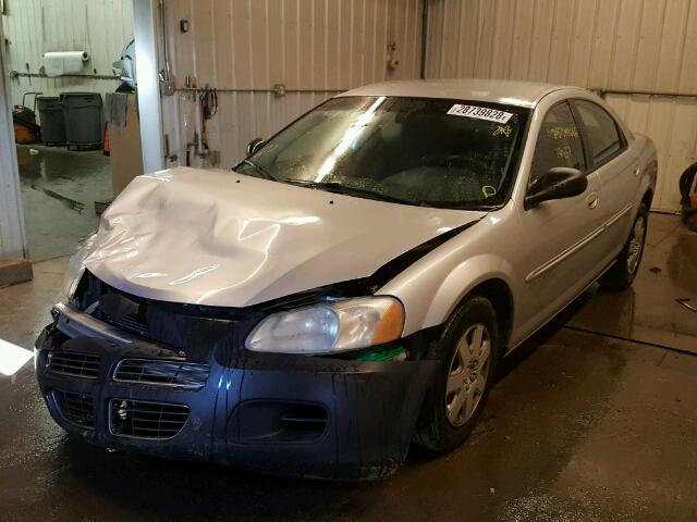 1B3EJ46X71N665983 - 2001 DODGE STRATUS SE SILVER photo 2