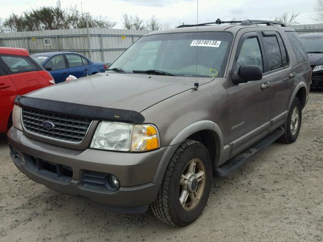 1FMZU73K42UD46061 - 2002 FORD EXPLORER X TAN photo 2