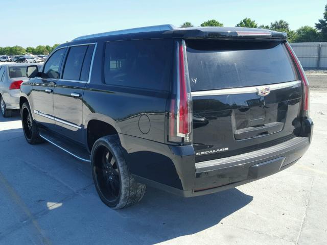 1GYS3HKJ3GR415088 - 2016 CADILLAC ESCALADE E BLACK photo 3