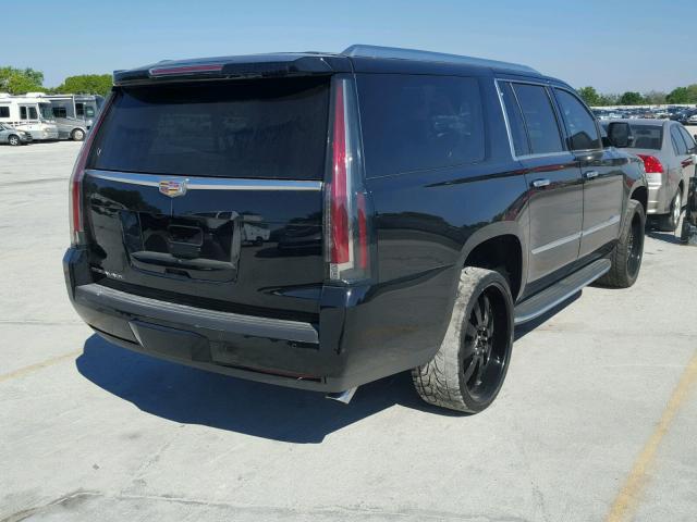 1GYS3HKJ3GR415088 - 2016 CADILLAC ESCALADE E BLACK photo 4