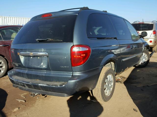 2A4GP54L66R795740 - 2006 CHRYSLER TOWN & COU BLUE photo 4