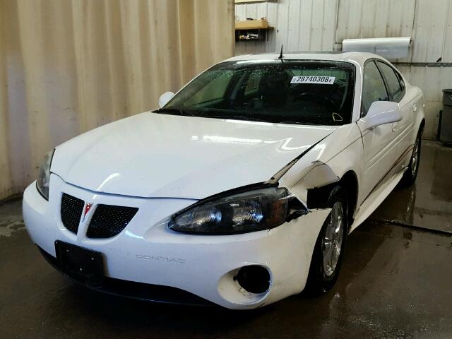 2G2WS522151153034 - 2005 PONTIAC GRAND PRIX WHITE photo 2