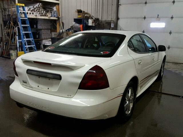 2G2WS522151153034 - 2005 PONTIAC GRAND PRIX WHITE photo 4