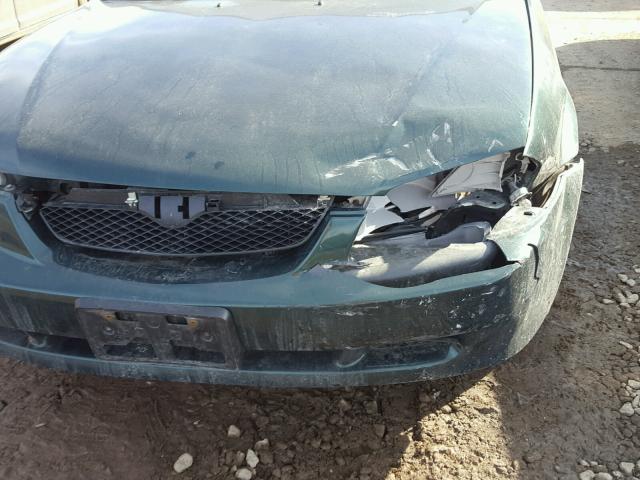 JM1BJ2211X0179151 - 1999 MAZDA PROTEGE ES 绿色 照片 9