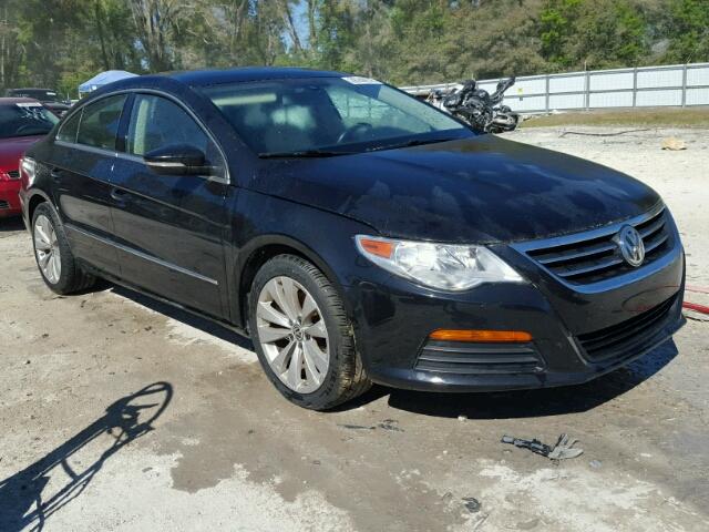 WVWMP7AN5CE526759 - 2012 VOLKSWAGEN CC SPORT BLACK photo 1