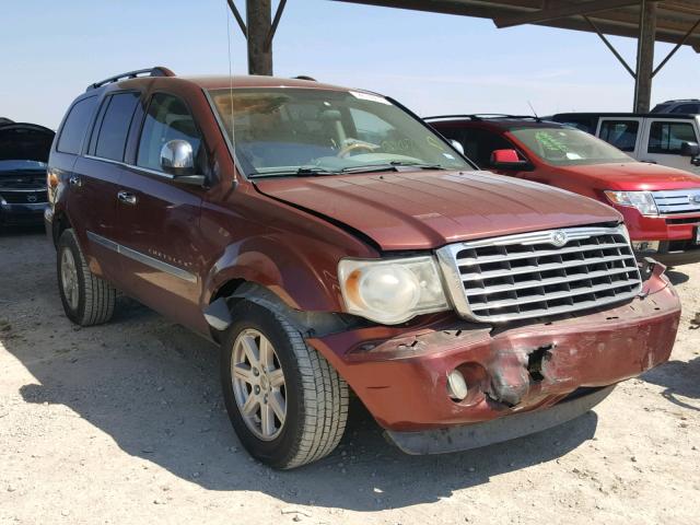 1A8HX58P77F552169 - 2007 CHRYSLER ASPEN LIMI BURGUNDY photo 1