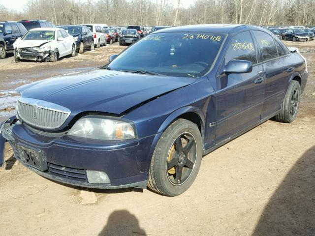 1LNHM87A23Y688394 - 2003 LINCOLN LS BLUE photo 2