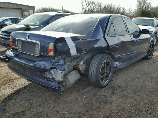 1LNHM87A23Y688394 - 2003 LINCOLN LS BLUE photo 4