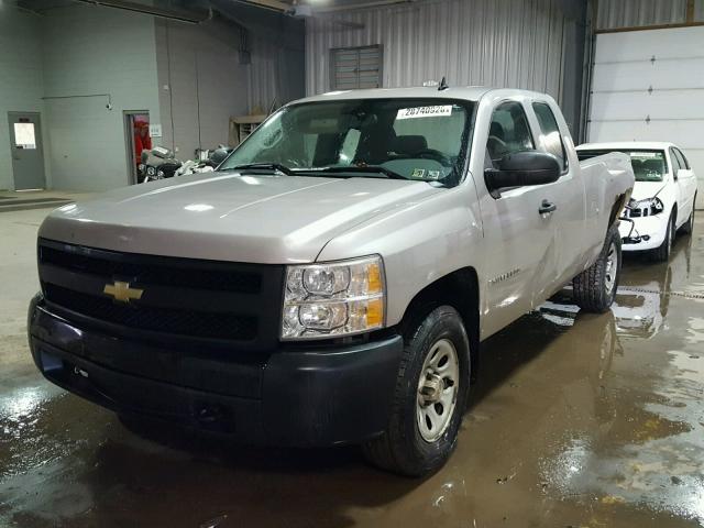 1GCEK19C88Z190379 - 2008 CHEVROLET SILVERADO SILVER photo 2