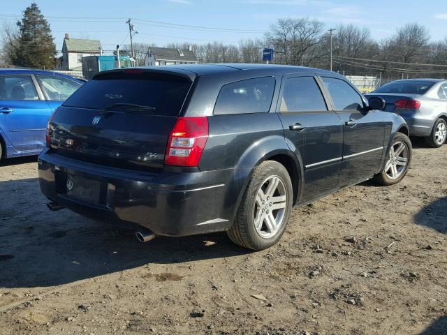 2D4GV57266H207780 - 2006 DODGE MAGNUM R/T BLACK photo 4