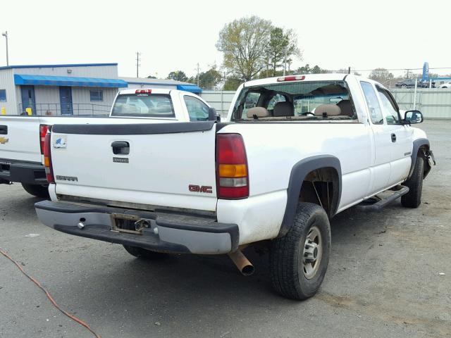 1GTHC29U31E340257 - 2001 GMC SIERRA C25 WHITE photo 4