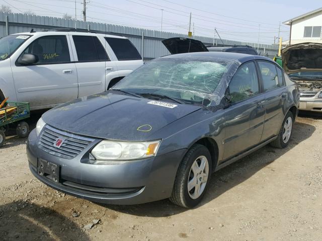 1G8AJ55F17Z144040 - 2007 SATURN ION LEVEL GRAY photo 2