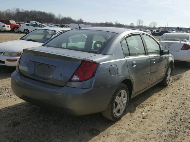 1G8AJ55F17Z144040 - 2007 SATURN ION LEVEL 灰色 照片 4
