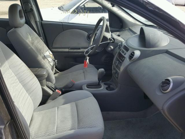 1G8AJ55F17Z144040 - 2007 SATURN ION LEVEL 灰色 照片 5