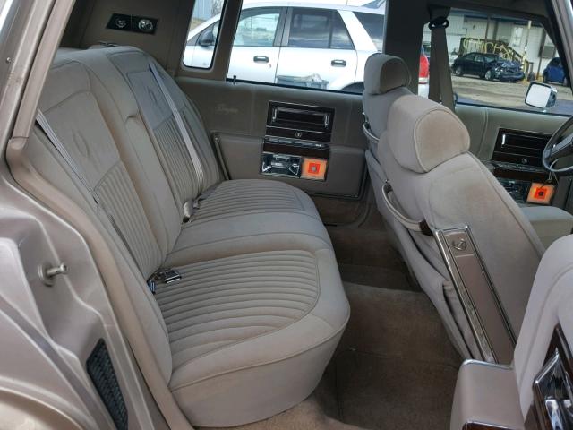 1G6DW54E0NR701338 - 1992 CADILLAC BROUGHAM BEIGE photo 6