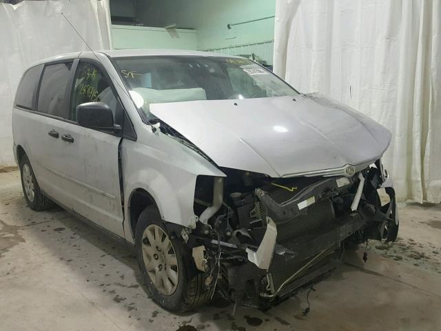 2A8HR44H38R818784 - 2008 CHRYSLER TOWN & COU GRAY photo 1