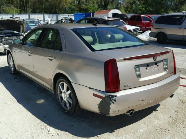 1G6DC67A850141371 - 2005 CADILLAC STS GOLD photo 3