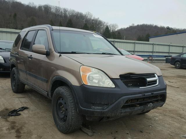 JHLRD78884C028103 - 2004 HONDA CR-V EX BROWN photo 1