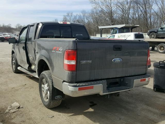 1FTPX14546FA70984 - 2006 FORD F150 GRAY photo 3