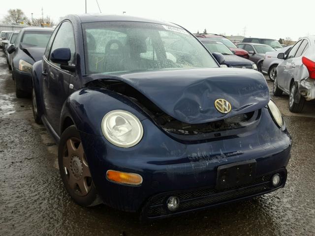 3VWDD21C7YM428969 - 2000 VOLKSWAGEN NEW BEETLE ლურჯი ფოტო 1