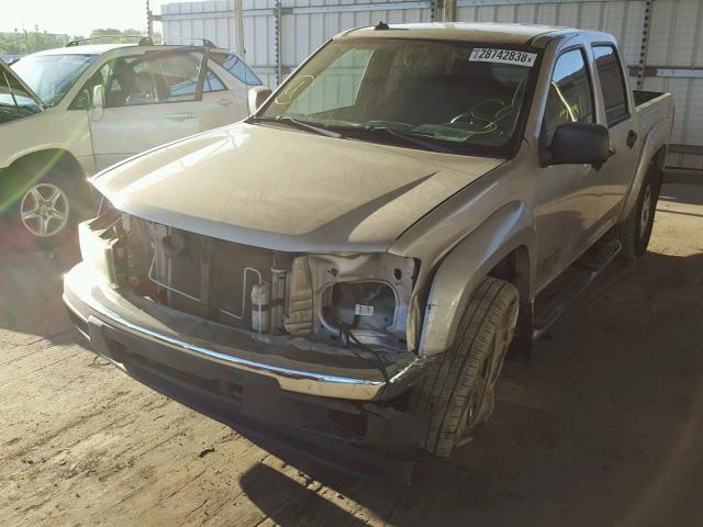 1GTDS136658149068 - 2005 GMC CANYON TAN photo 2