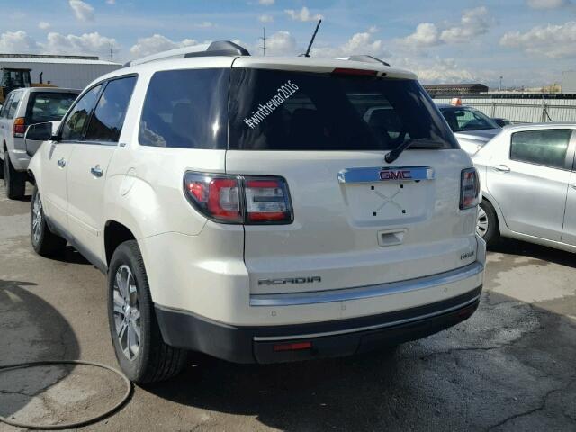 1GKKVRKD6FJ278701 - 2015 GMC ACADIA SLT 白色 照片 3