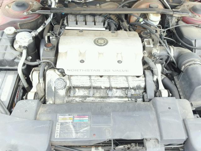 1G6ET1299XU601783 - 1999 CADILLAC ELDORADO T RED photo 7