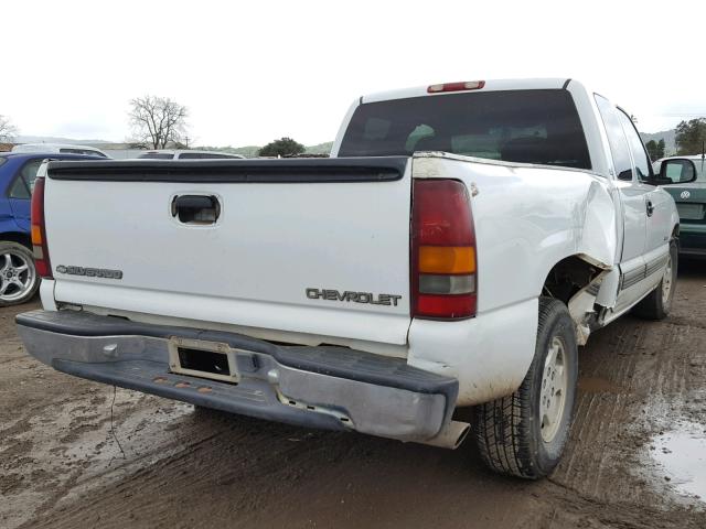 1GCEC19WXYZ339513 - 2000 CHEVROLET SILVERADO WHITE photo 4