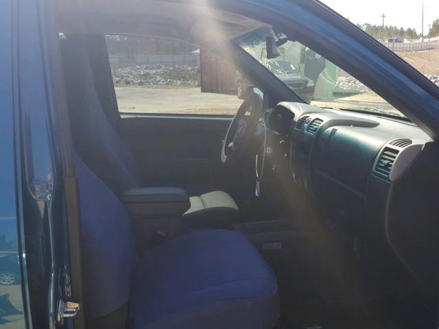 1GCHTDFEXC8111701 - 2012 CHEVROLET COLORADO L BLUE photo 5