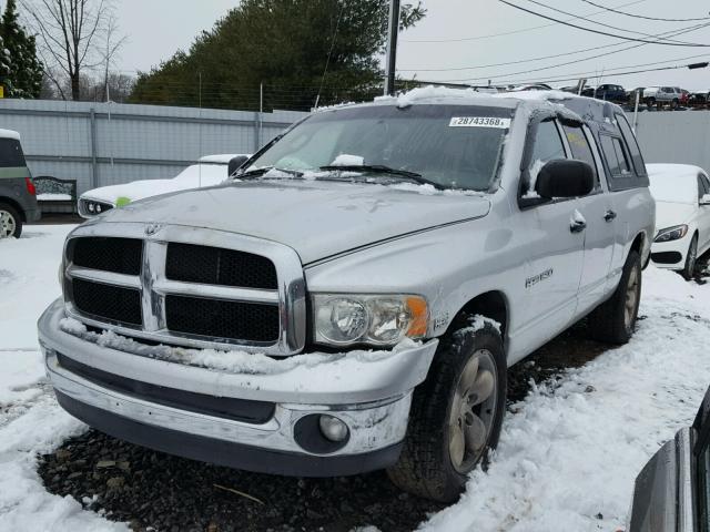 1D7HA18N74J247933 - 2004 DODGE RAM 1500 S SILVER photo 2