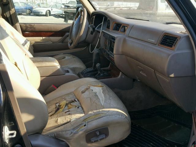 JT6HJ88J2V0181578 - 1997 LEXUS LX 450 BLACK photo 5