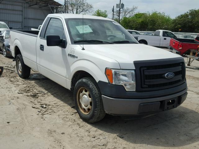 1FTMF1CM4DKE40978 - 2013 FORD F150 WHITE photo 1