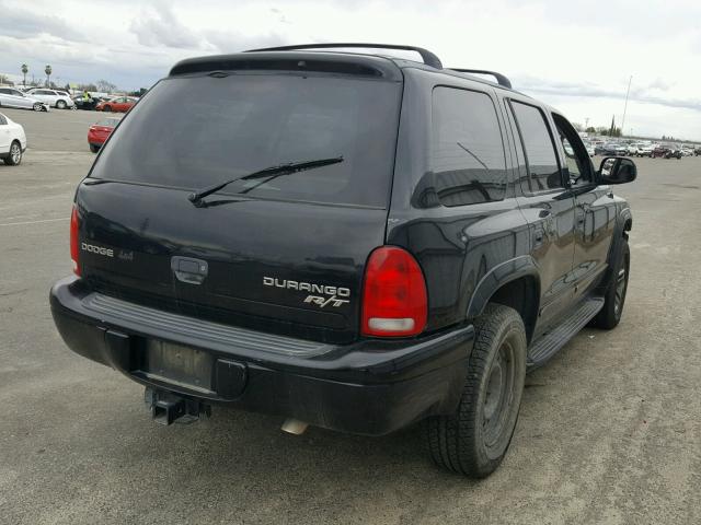 1D8HS78Z63F569821 - 2003 DODGE DURANGO R/ BLACK photo 4